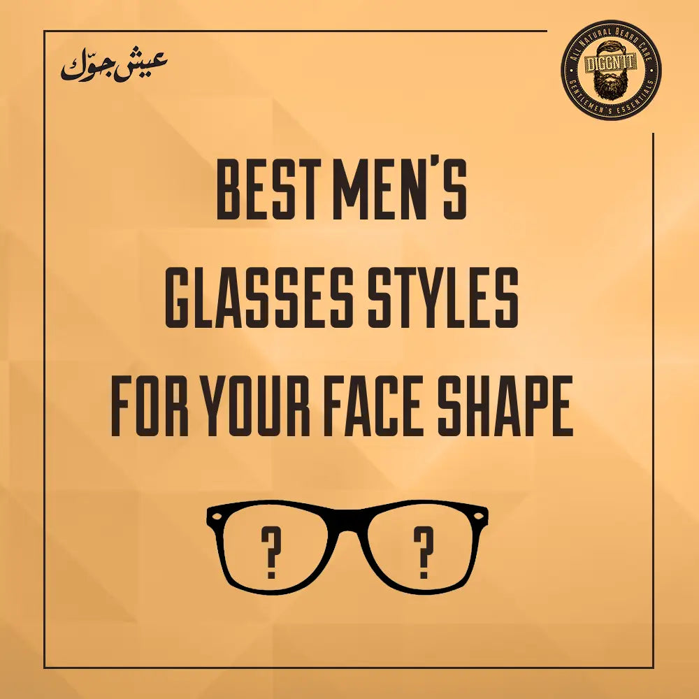 Best men’s Glasses styles for your face shape