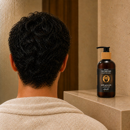 Natural soft hair finish after using Diggn'It Nourishing Hair Conditioner