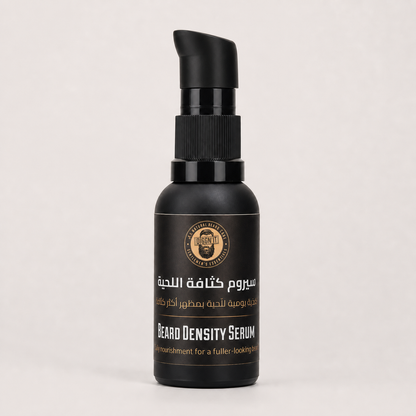 Diggn'It Beard Density Serum 30 mL pump bottle on a clean white ecommerce background