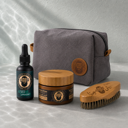 Diggn’It Giftable No-Brainer Kit with Minted Fresh scent and Canvas Grey travel bag