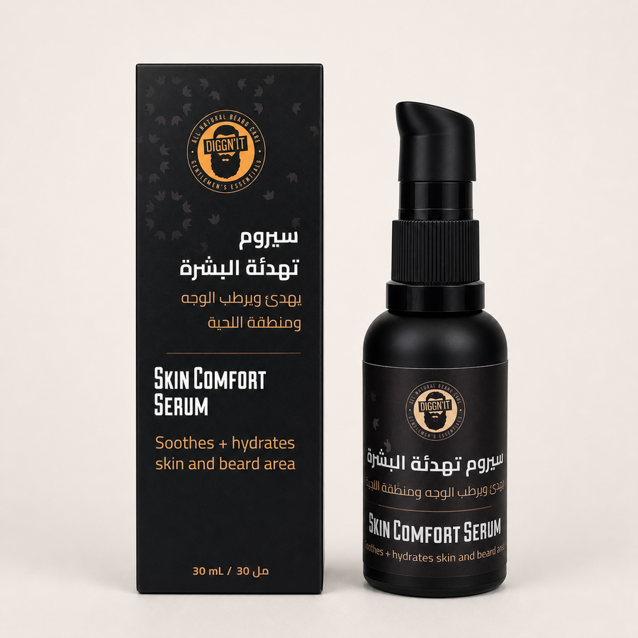 Diggn'It Skin Comfort Serum bottle and box