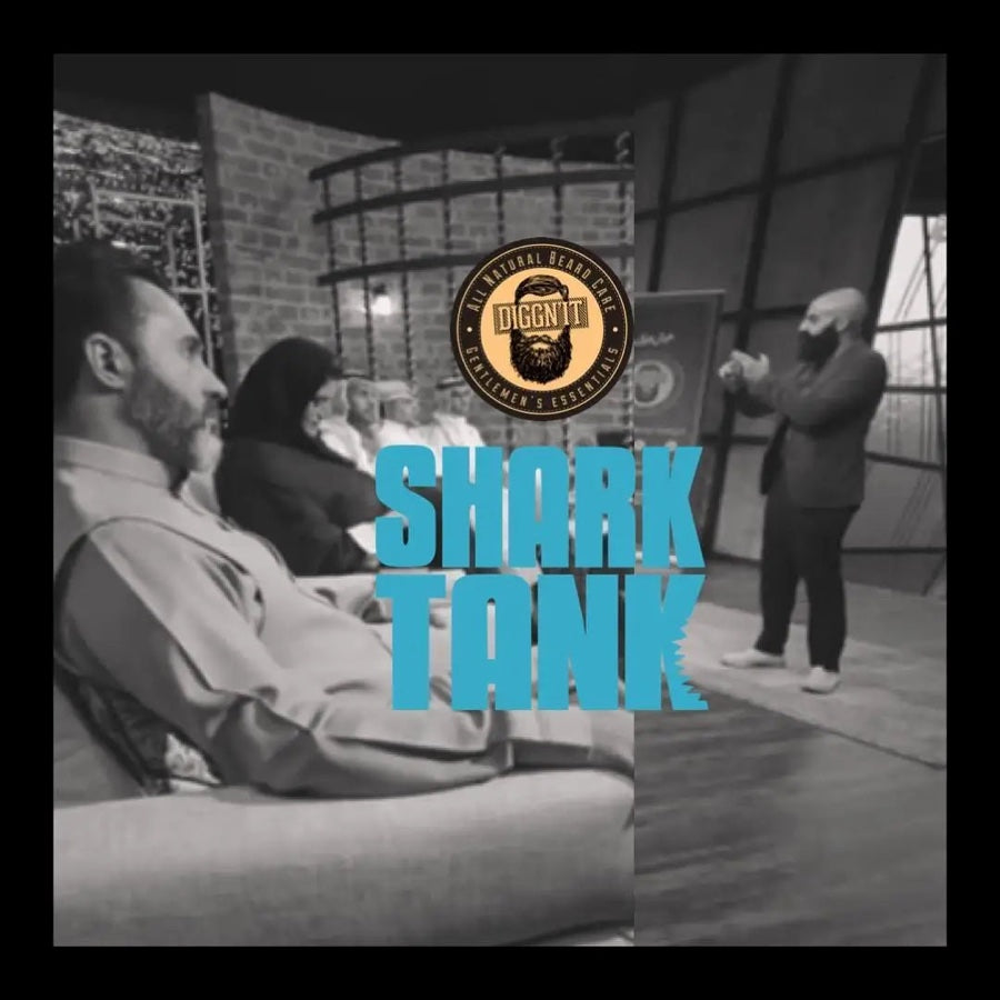 Waseem Sendi presenting Diggn'It on Shark Tank Arabia